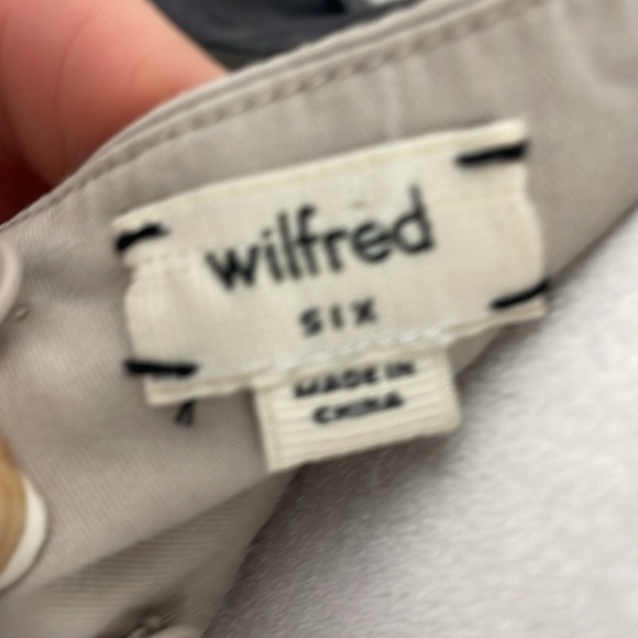 Wilfred Six Taupe & Grey Mini Dress - Picture 12 of 16